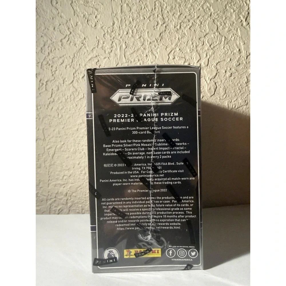 2022-23 Panini Prizm Premier League Soccer Blaster Box Sealed Pink Mosaic